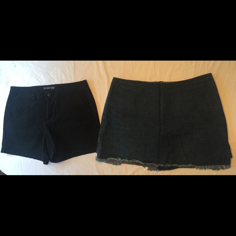 St Johns Bay short, Venezia Jeans skort EUC
